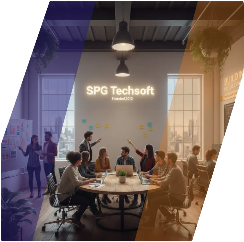 SPG Techsoft web development and digital marketing team
