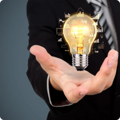 SPG Techsoft Web Development & Digital Marketing Company Bulb illustration