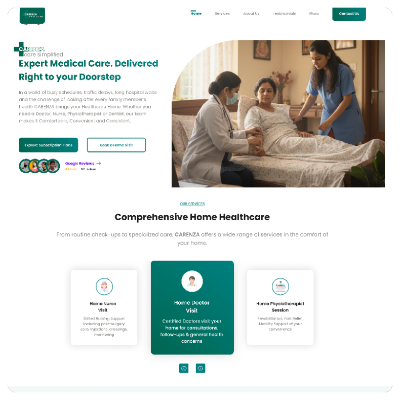 Carenza project by SPG Techsoft digital marketing company