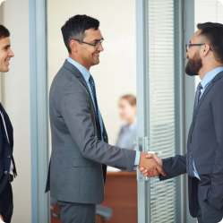 SPG Techsoft Web Development & Digital Marketing Company Hand Shake illustration