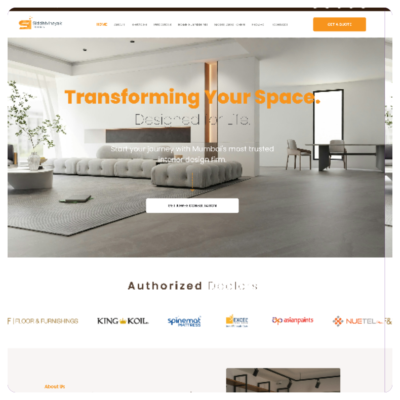 Interior project by SPG Techsoft digital marketing company