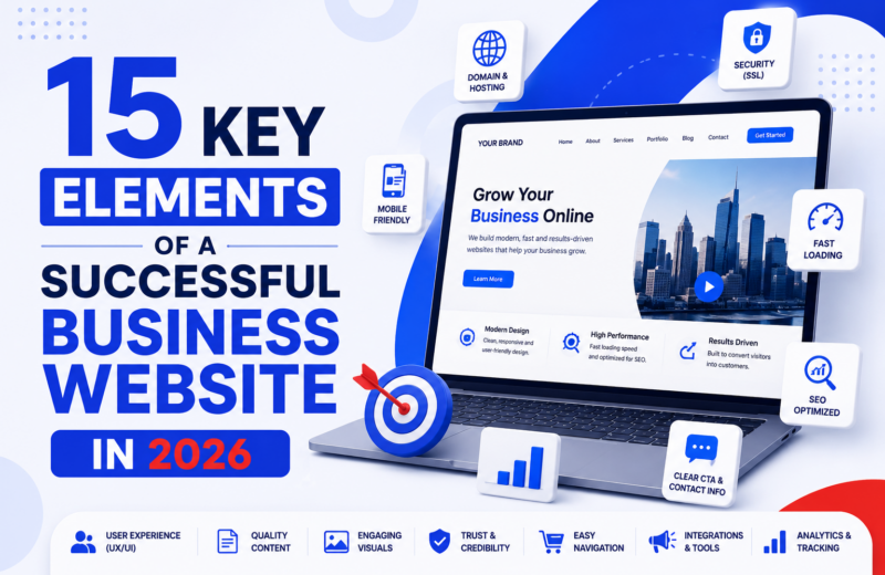 15 Key Elements of a Successful Business Website in 2026