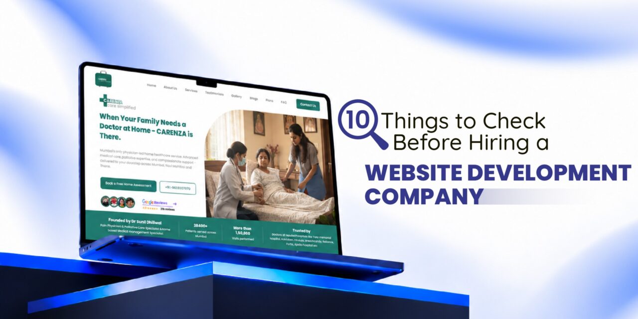 10 Things to Check Before Hiring a Website Development Company