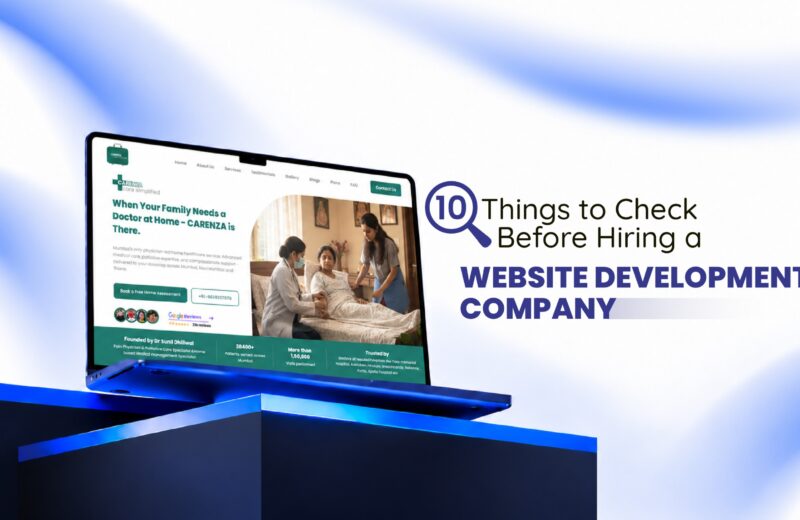 10 Things to Check Before Hiring a Website Development Company