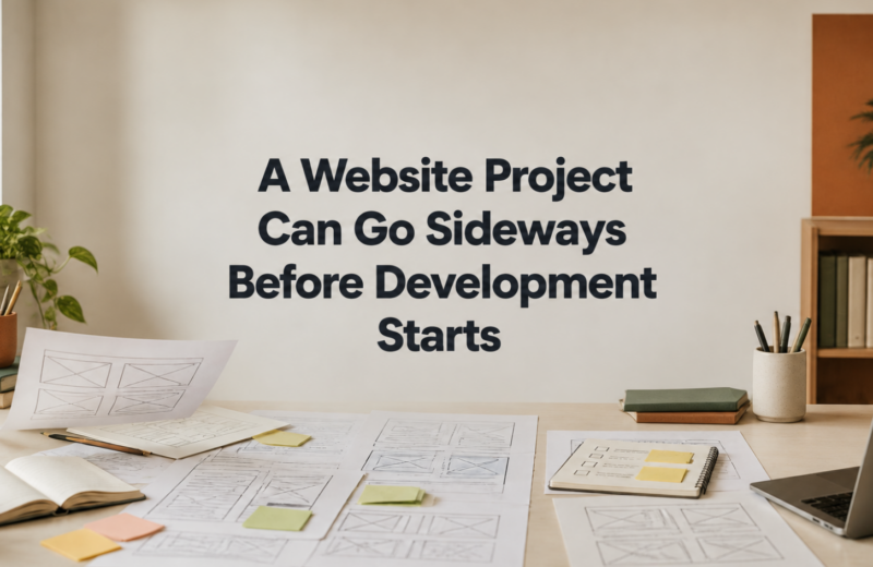 A Website Project Can Go Sideways Before Development Starts