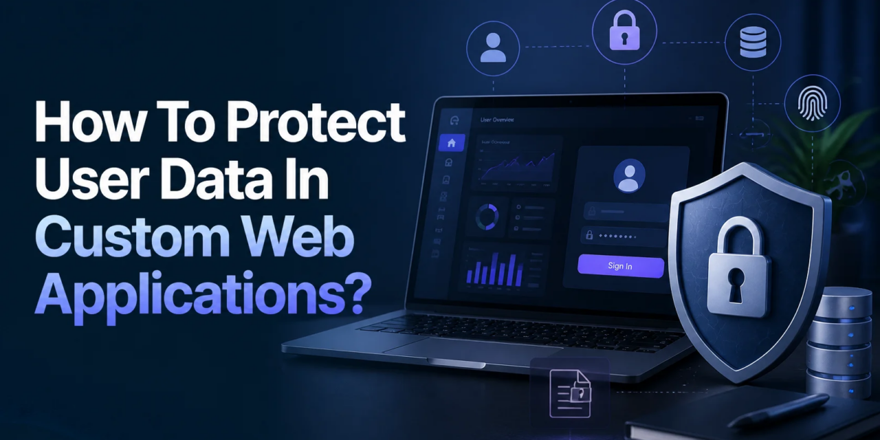 How To Protect User Data In A Custom Web Applications?