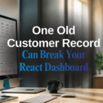 One Old Customer Record Can Break Your React Dashboard