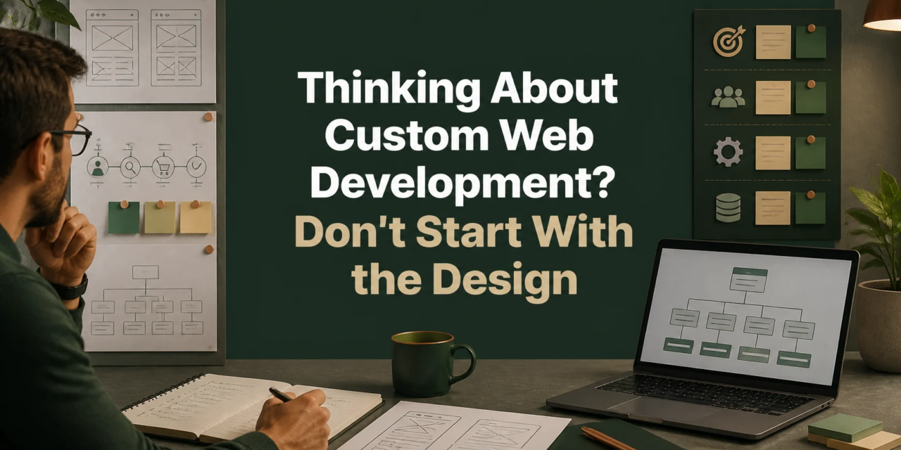 Thinking About Custom Web Development? Don’t Start With the Design