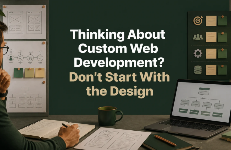 Thinking About Custom Web Development? Don’t Start With the Design